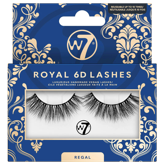 W7 Cosmetics Royal 6D False Eyelashes Regal