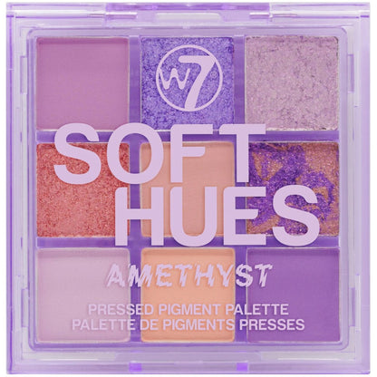 W7 Cosmetics Soft Hues Eyeshadow Palette Amethyst