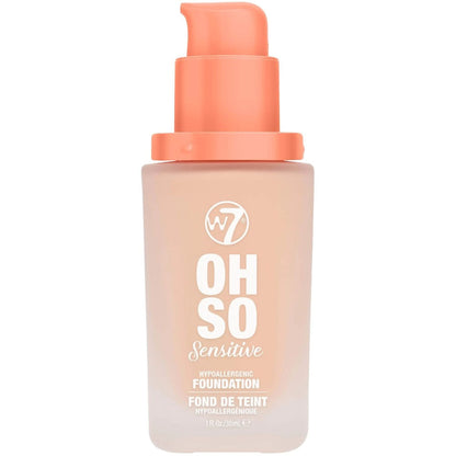 W7 Cosmetics Oh So Sensitive Foundation Sand Beige
