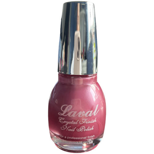 Laval Cosmetics Crystal Finish Nail Polish - Pink Lace