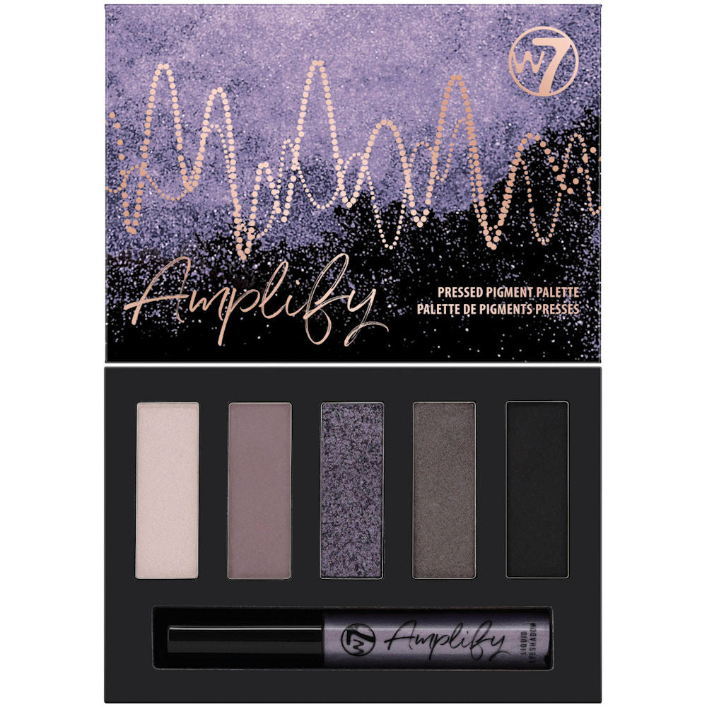 W7 Cosmetics Amplify Drama Pressed Pigment Eyeshadow Palette