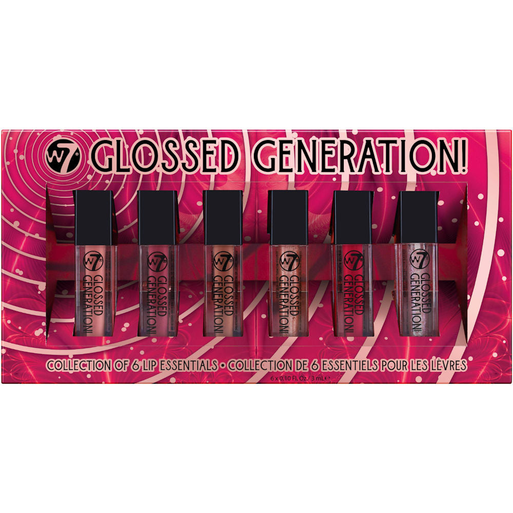 W7 Cosmetics Glossed Generation Lip Essential Gift Set