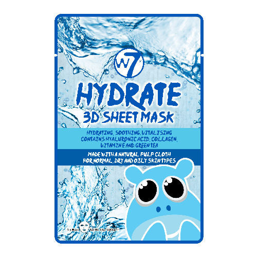 W7 Cosmetics Hydrate 3D Sheet Face Mask