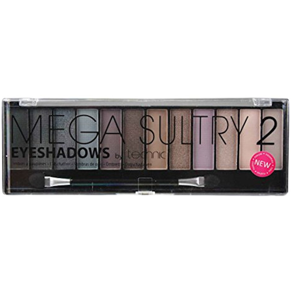Technic Cosmetics Mega Sultry 2 Eyeshadow Palette With Applicator