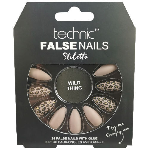 Technic Cosmetics Stiletto Wild Thing False Nails