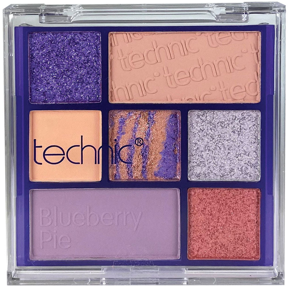 Technic Cosmetics Blueberry Pie Pressed Pigment Eyeshadow Palette
