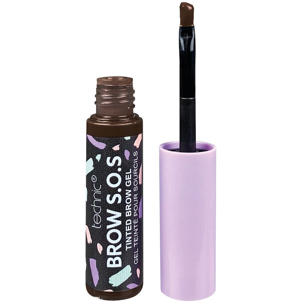 Technic Cosmetics Medium Brown Brow SOS Liquid Eyebrow Tinted Gel