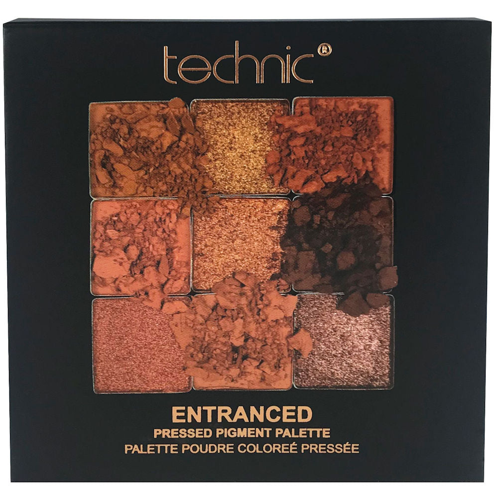 Technic Cosmetics Entranced Bronze Pressed Pigment Eyeshadow Palette
