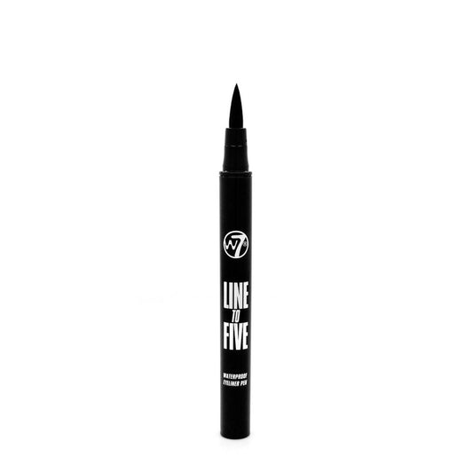 W7 Cosmetics Black Eyeliner Pen Line To Five