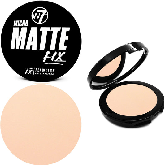 W7 Cosmetics Medium Micro Matte Fix Face Powder
