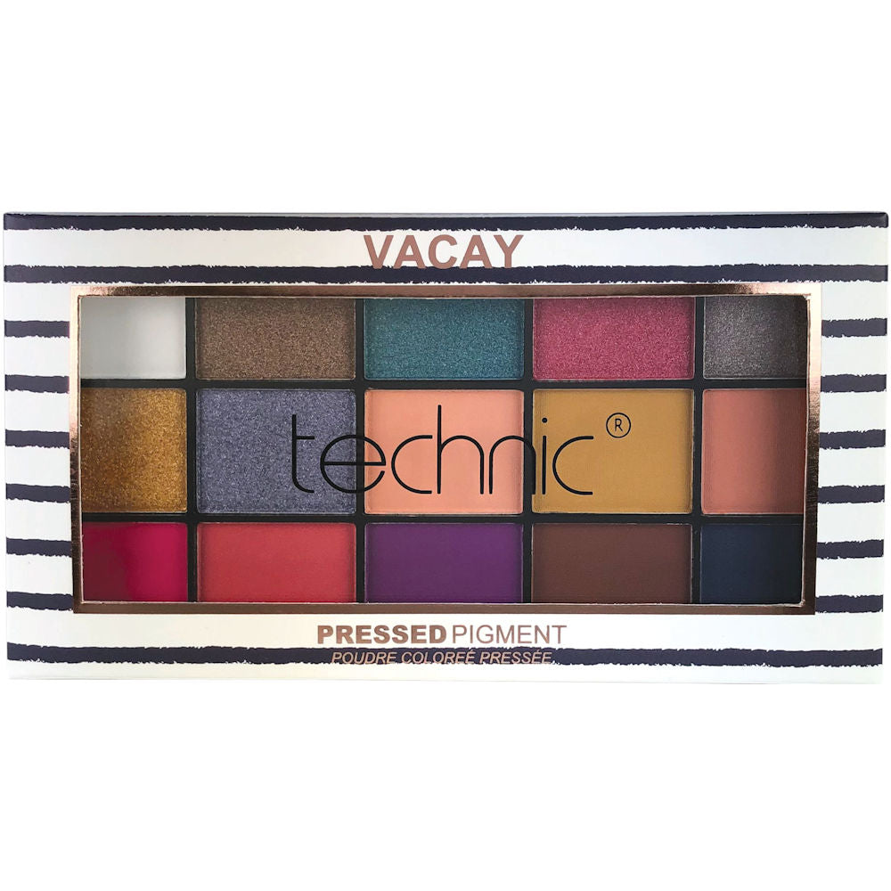 Technic Cosmetics Vacay Pressed Pigment Eyeshadow Palette