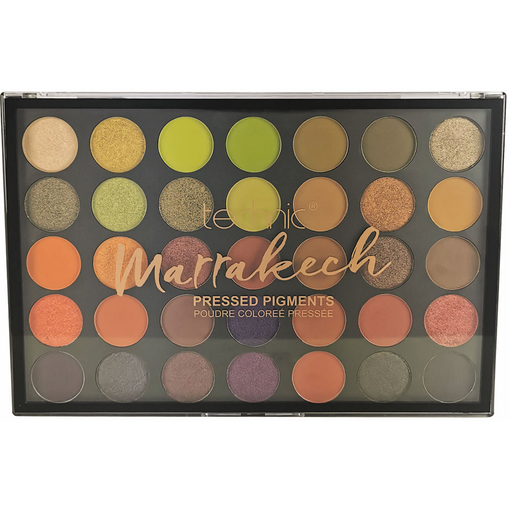 Technic Cosmetics Marrakech Pressed Pigment 35 Colours Eyeshadow Palette
