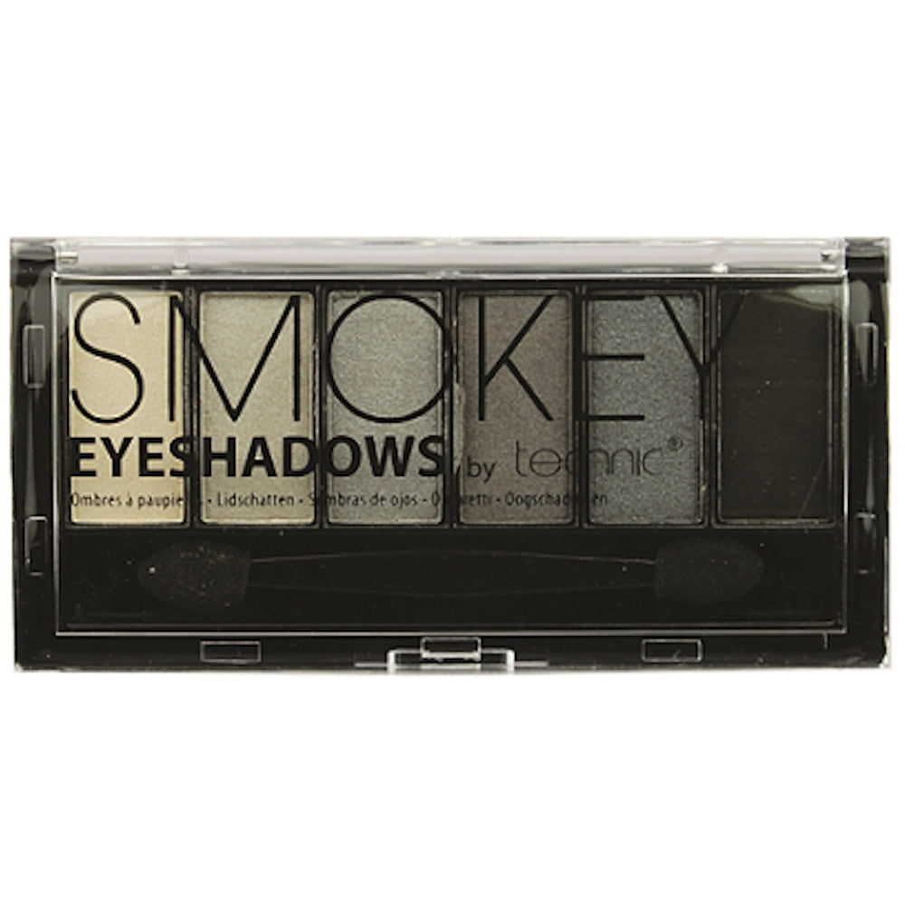 Technic Cosmetics Smokey Eyeshadow Palette With Applicator Brush