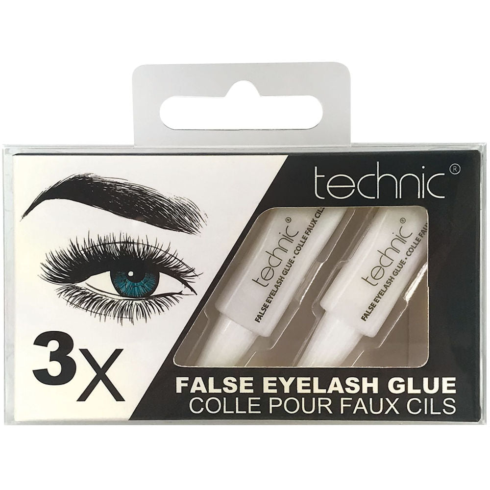 Technic Cosmetics Clear Strong Eyelash Glue 3 Pack