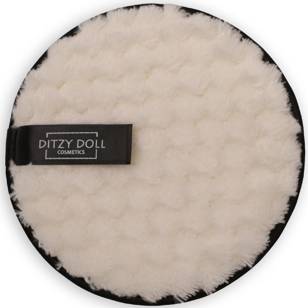 Ditzy Doll Cosmetics White Makeup Remover Pad Use Only Water