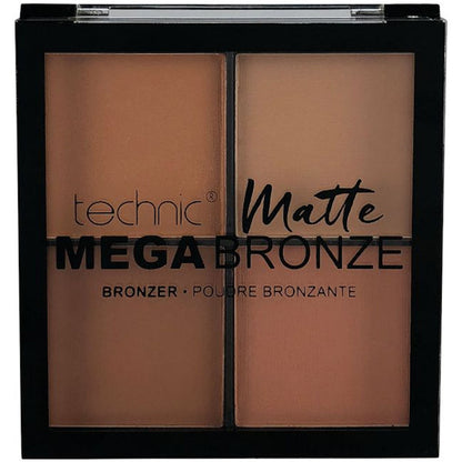 Technic Cosmetics Mega Matte Bronze & Contour Bronzer Quad