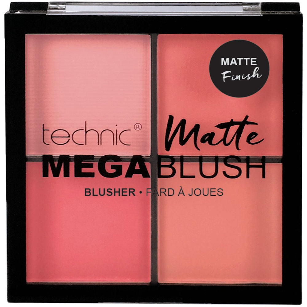 Technic Cosmetics Mega Matte Blush Quad Blusher