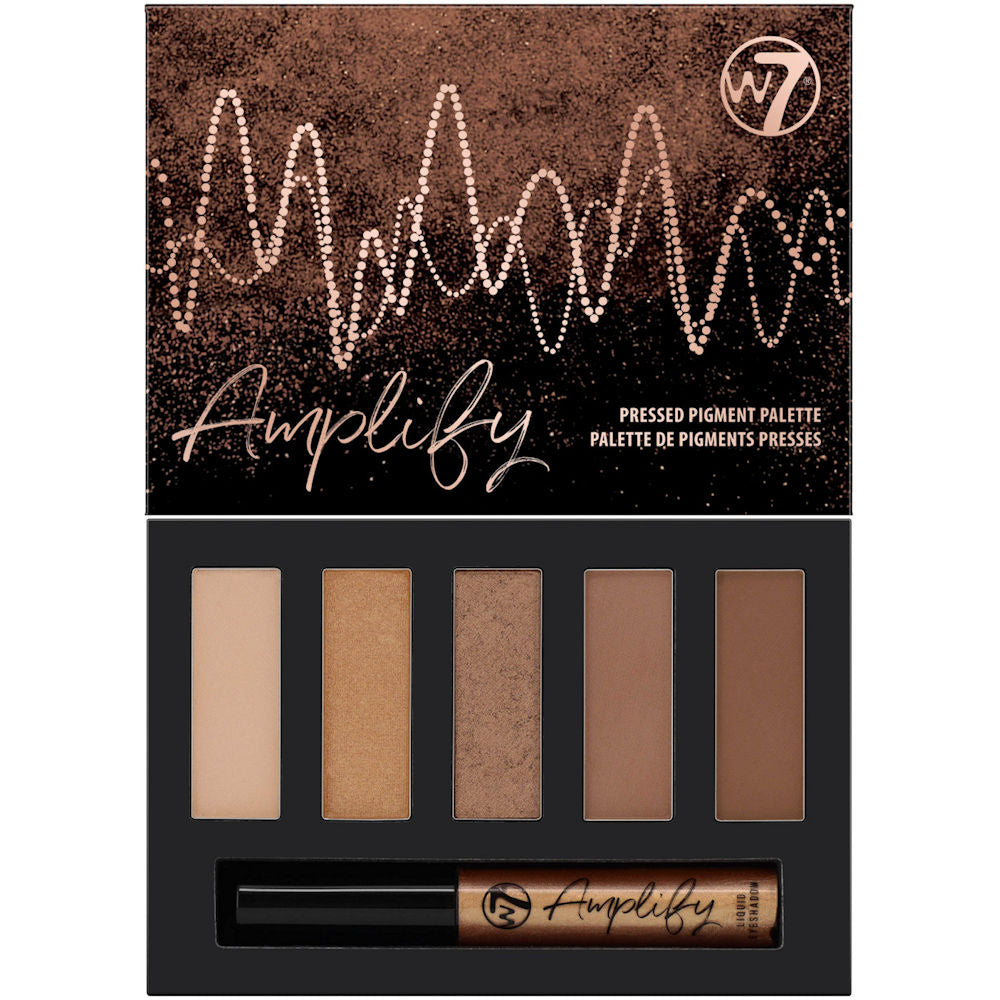 W7 Cosmetics Amplify Knockout Pressed Pigment Eyeshadow Palette