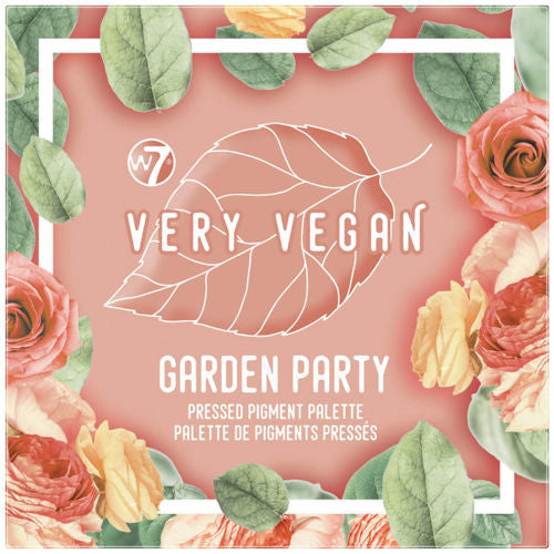 W7 Cosmetics Very Vegan Garden Party Pressed Pigment Eyeshadow Palette
