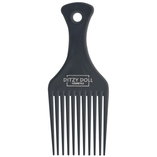 Ditzy Doll Cosmetics Grey Wide Tooth Afro Hair Comb