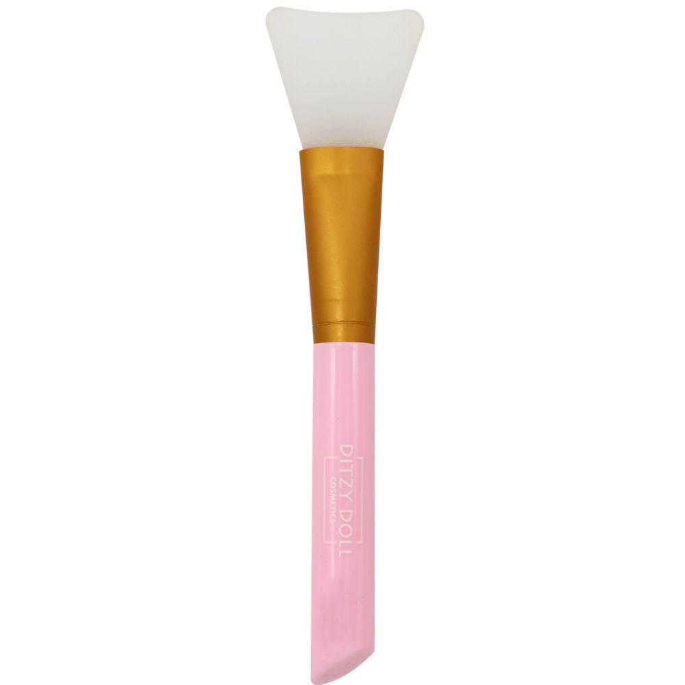 Ditzy Doll Cosmetics Pink Silicone Face Mask Brush