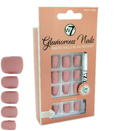 W7 Cosmetics Cocoa Nude Glamorous False Nails