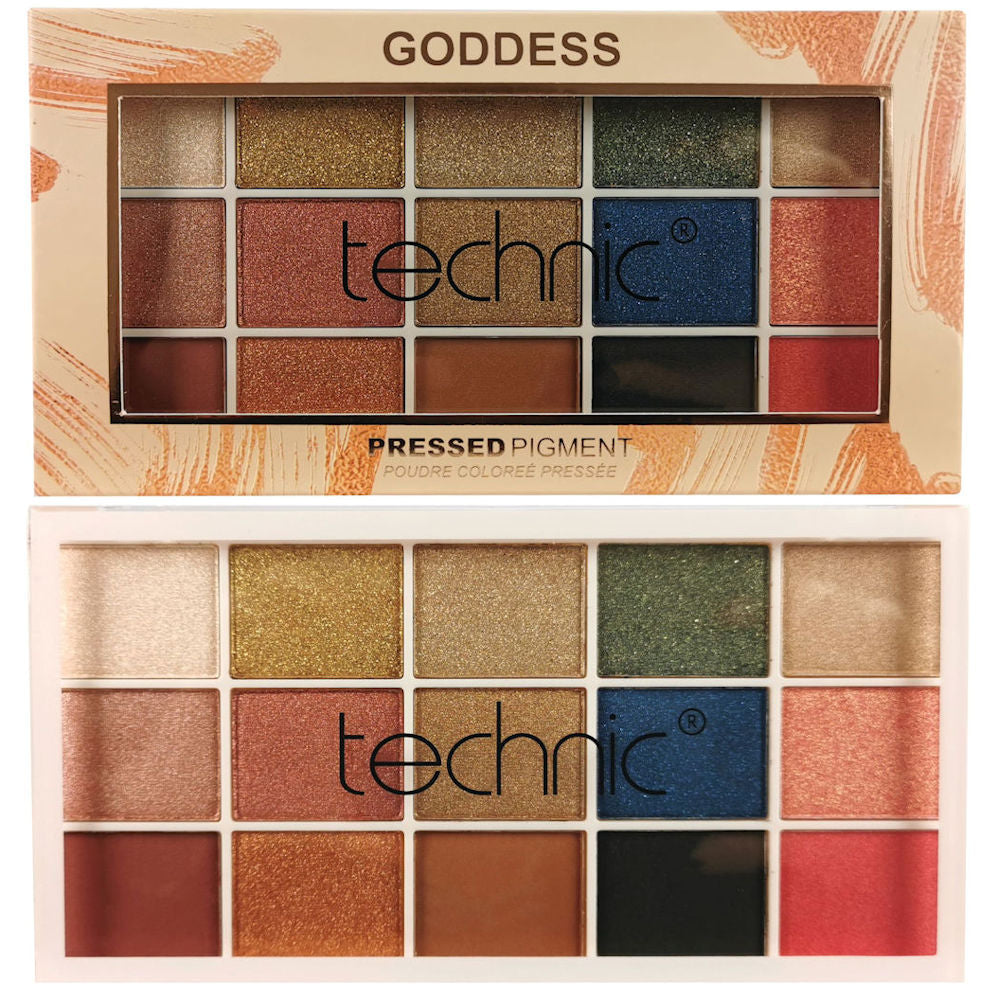 Technic Cosmetics Goddess Pressed Pigment Eyeshadow Palette