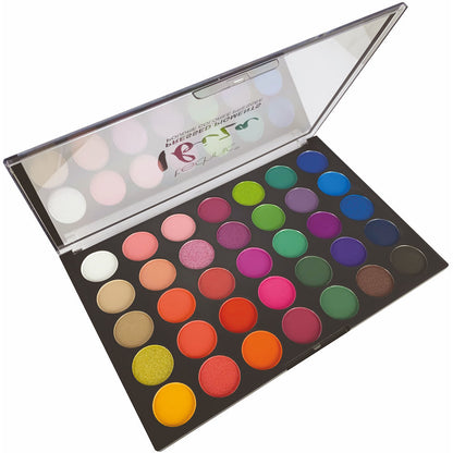 Technic Cosmetics Ibiza Pressed Pigment 35 Colours Eyeshadow Palette