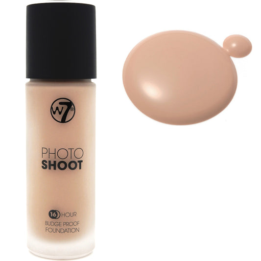 W7 Cosmetics Early Tan Medium Photoshoot Liquid Foundation