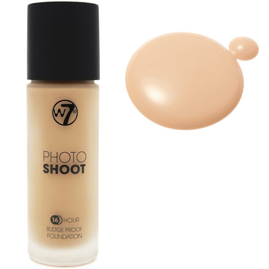 W7 Cosmetics Fresh Beige Medium Photoshoot Liquid Foundation